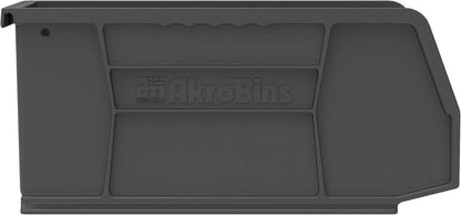 Akro-Mils 30230 AkroBins Plastic Storage Bins, Space-Saving Stackable Bins for Garage, Pantry, Craft Organization, 10.5 "L x 5.5 "W x 5"H, Blue, 12-Pack