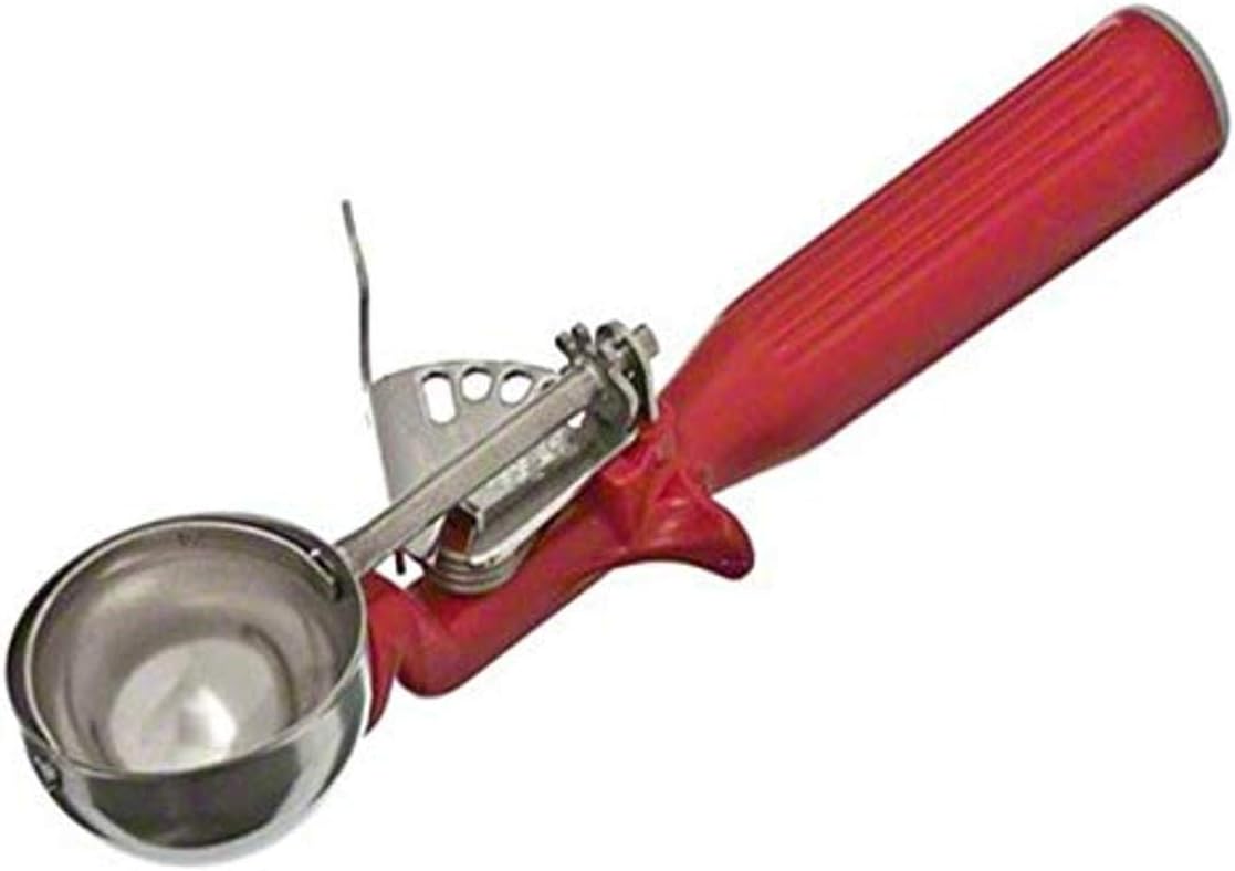 Vollrath 2-2/3 oz Stainless Steel Disher - Size 12,Green