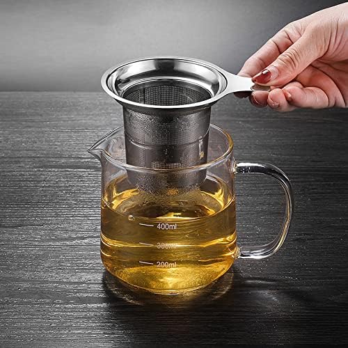 Extra Fine Mesh Tea Infuser Large Capacity Tea Strainer for Loose Leaf Tea
