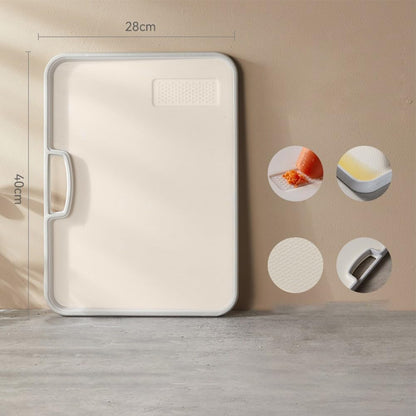 Heavy Duty Double Sided Cutting with Non-Slip Features Effortless Food Handling (26 * 36cm) - Perfect All Cooking Needs(28 * 40cm)