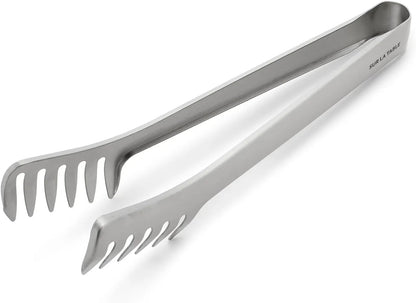 Sur La Table Pasta Tongs, Silver