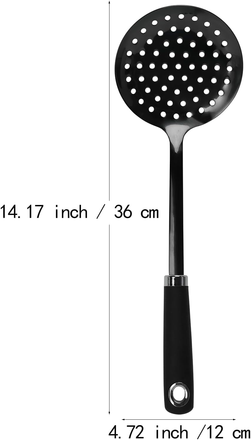Stainless Steel Slotted Turner Spatula, Thin Edge Turner, Silver | Thin-edge Metal Spatula for Cast Iron and Stainless Steel Pans; Flips Eggs, Pancakes Burgers; Dishwasher Safe