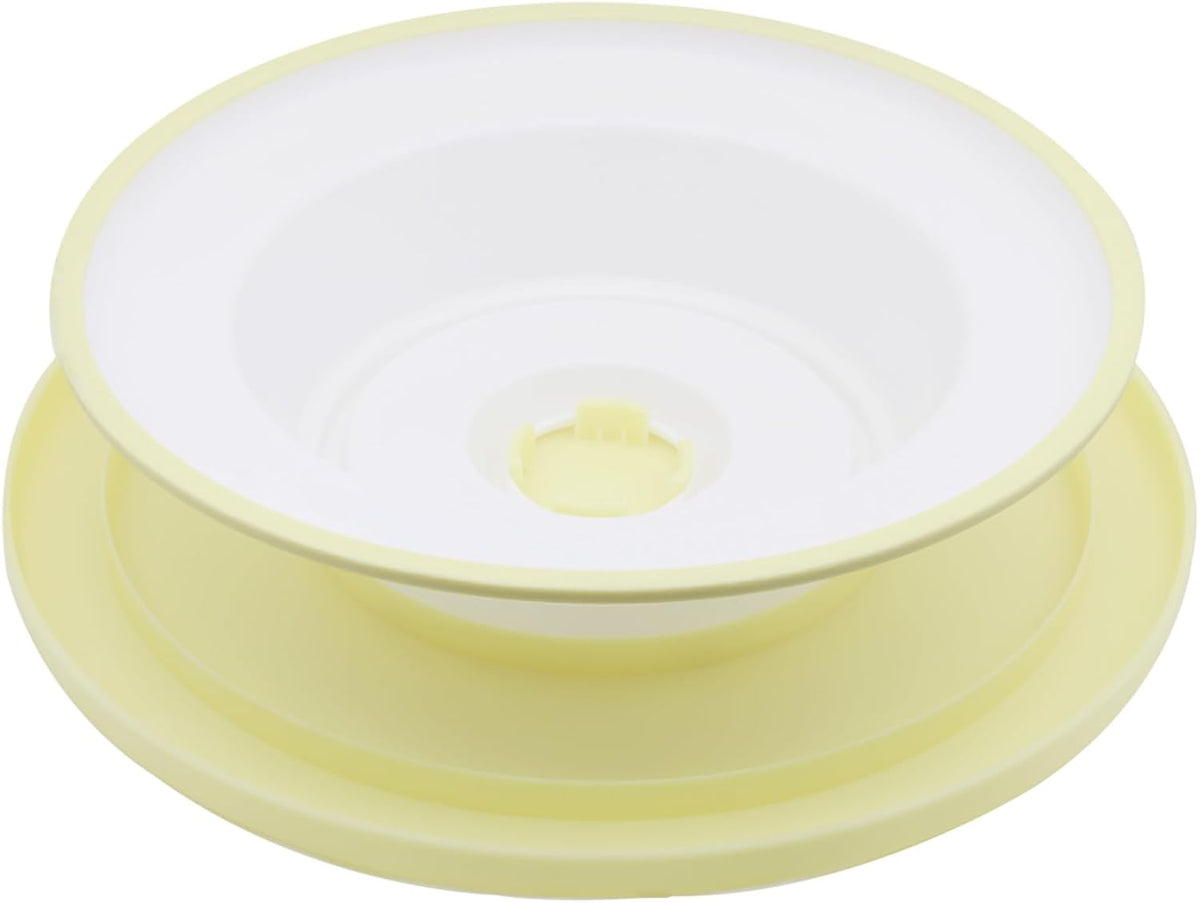 Cake Decorating Turntable 11 Inch Cake Turntable Anti-slip Rotating Cake Stand for Decorating(1pcs Pink)