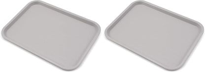 Carlisle FoodService Products Café Cafeteria Tray, Fast Food Tray for Restaurant or Commercial Use, 14" x 18", 1 Count, Black