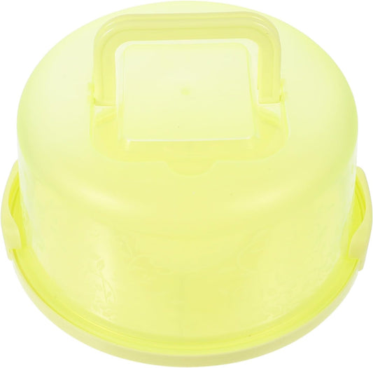 Lurrose Portable Cake Box Cake Carrier Portable Cake Case Cake Boxes Party Supply Household Cake Case Reusable Cake Holder Plastic Cake Carrying Case Kitchen Baking Tool