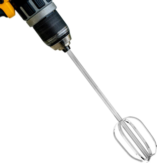 Meat Grinder & Egg Beater Drill Attachment (Silver)