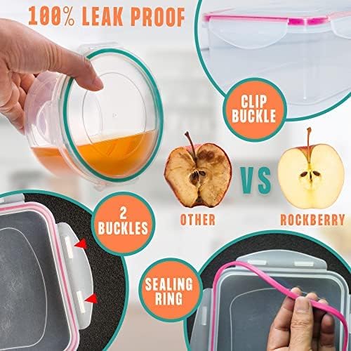 70 Pcs Large Food Storage Containers with Lids Airtight-2500ML to Small Box,Total 22812 ML Stackable Kitchen Bowls Set(35 Containers,35 Lids)-BPA Free Leak proof Plastic Boxes-Microwave safe
