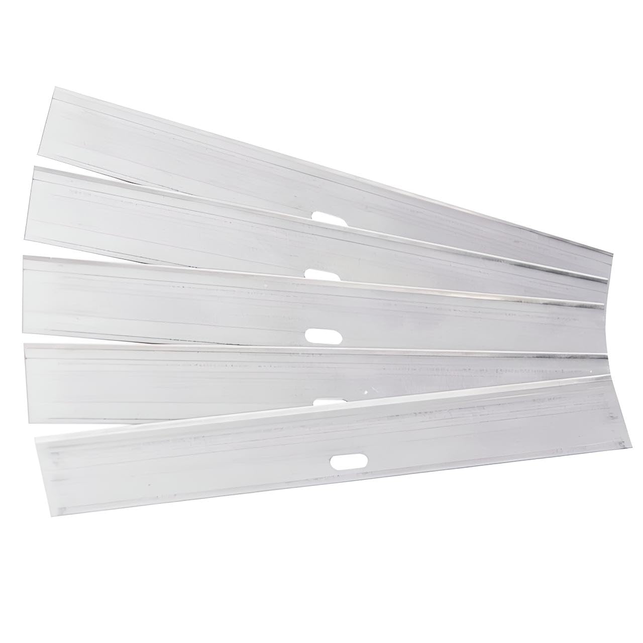 OCS Parts 12-Inch Flat Top Grill Scraper with 4" Scraper Blade | Heavy-Duty Multipurpose Scaper for Grills, Griddles and Kitchen Surfaces | Includes Five Scraper Blades Stored Inside Handle