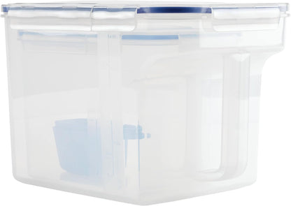 Lock & Lock Bulk Storage Bins Food Storage Container with Wheels (50.72-Cup)