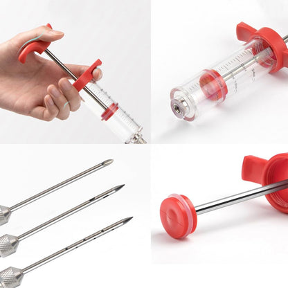 Meat Injector, Turkey Injector Syringe, 1oz - 1 Injector 1 Needle