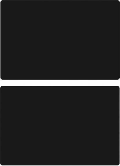 27.5 ''by 19.6 ''Oversize Silicone Placemat for Craft Flexible Multipurpose Huge Extra Large Size Non Slip Waterproof Baking Mat Sheet Black 1 PCS