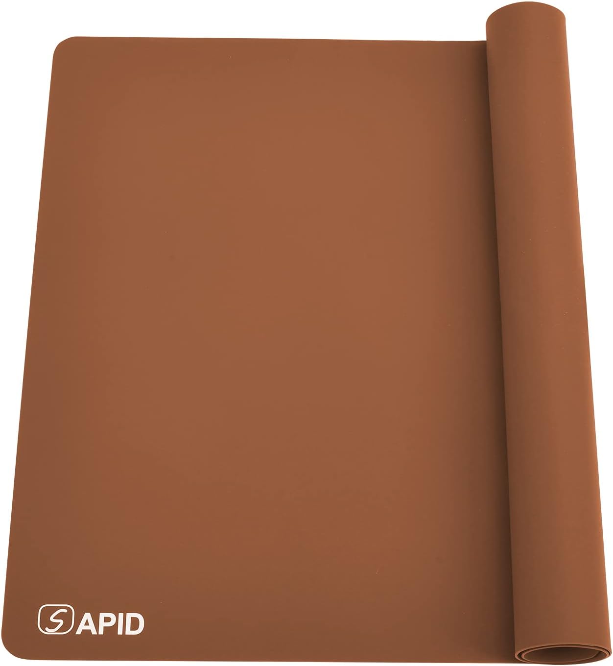 Sapid Extra Large Silicone Sheet for Crafts, Thick Silicone Jewelry Casting Mats, Nonstick Nonslip Silicon Mat for Epoxy Resin, Art Painting, Heat- Resistance Counter Mat (20"×27.9", Dark Gray)