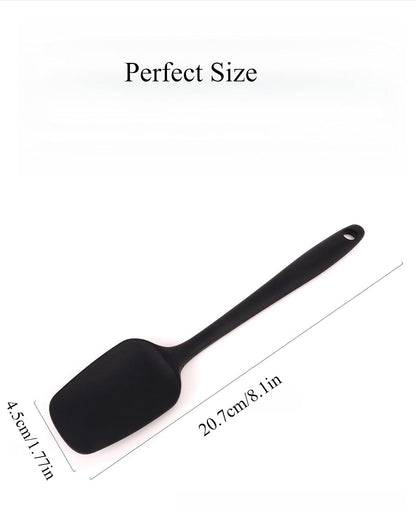 4Pcs Silicone Spatula Set, Heat Resistant Cooking Tools, Non-Stick Kitchen Utensils, for Cooking Baking Mixing Tool