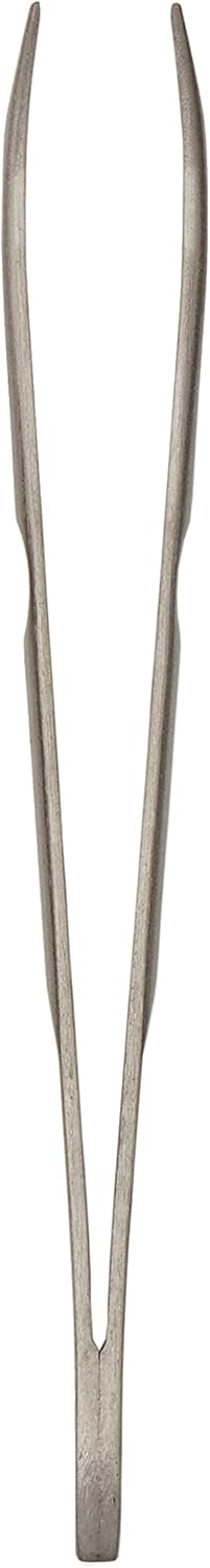 e.l.f. Slant Tweezer, Professional Quality Stainless Steel, Provides a Strong Grip, Removes Hairs Accurately, Shapes, Defines, Easy To Use, Ergonomically-Designed