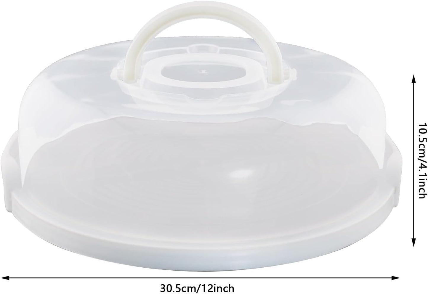 Pie, Cheesecake Carrier for up to 11 in Cake PieRound Cupcake Cake Holder for Muffin Cookies Food Storage Containers