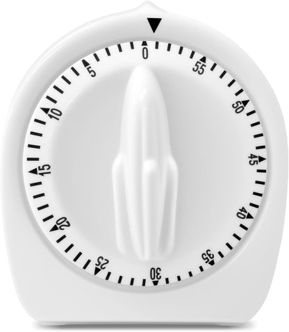 Visual Mechanical Timer, 60-Minute Wind Up Kitchen & Classroom Timer