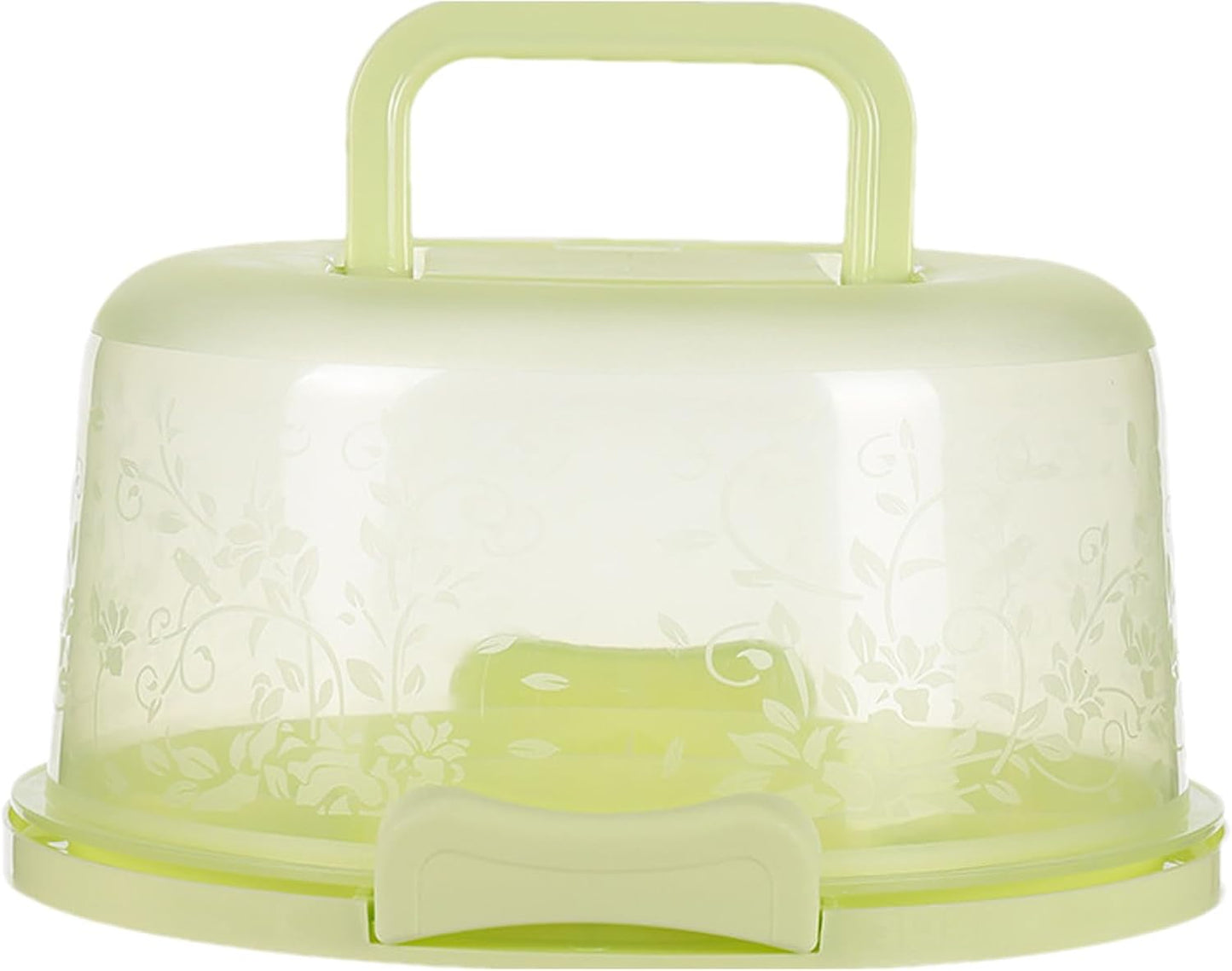 Cake Carrier, Cake Carrier With Lid And Handle, 10x8.6x4.9 Inches, Transparent Dome Reusable Airtight Box, Reusable, Portable, Microwaveable, Dishwasher Safe