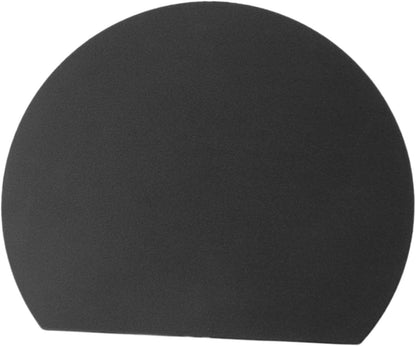Cutting Mat, Non-Slip, Scratch-Resistant, D-Shaped, Flexible, Made of TPU, for The Kitchen, Black L