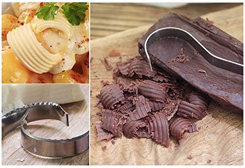 Cheese Scraper Cheese Grater,Chocolate Shaver,Chocolate Scraper Cheese Shaver, Handheld Stainless Steel,Used In The Kitchen, Baking, And Making Baby Food(2 Packs）