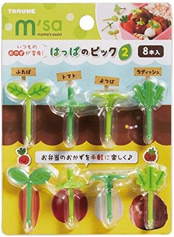 Torune P-3328 Food Pick, Bento Box Mini MULTICOLORED