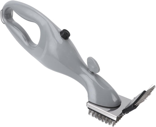 Barbecue Grill Steam Brush, Portable Grill Brush, Stainless Steel Cleaning Tool with Steam Function, Ideal for Outdoor BBQ Grilling