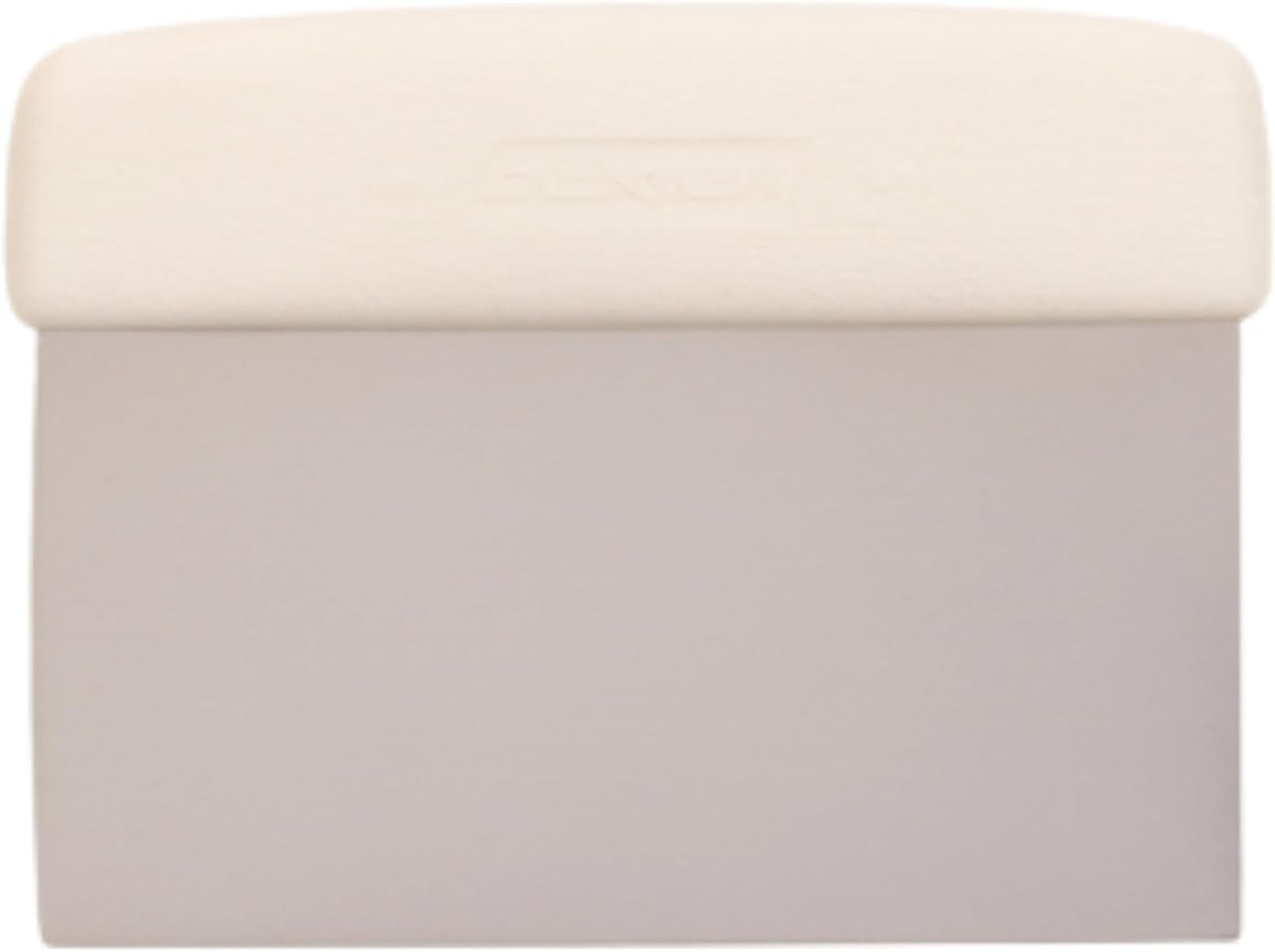 Dexter-Russell Sani-Safe 6" x 3" Dough Cutter & Bench Scraper | Carbon Steel Blade with Ergonomic Grip | NSF Certified | Cuts, Divides & Scrapes Dough, Flour & Debris | 2562O1