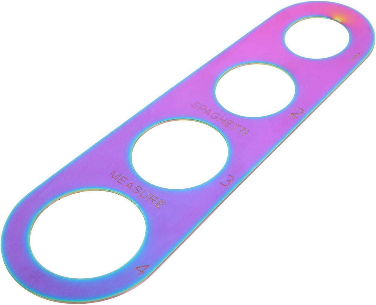 Stainless Steel Spaghetti Measure Tool, Portion Guide 4 Hole