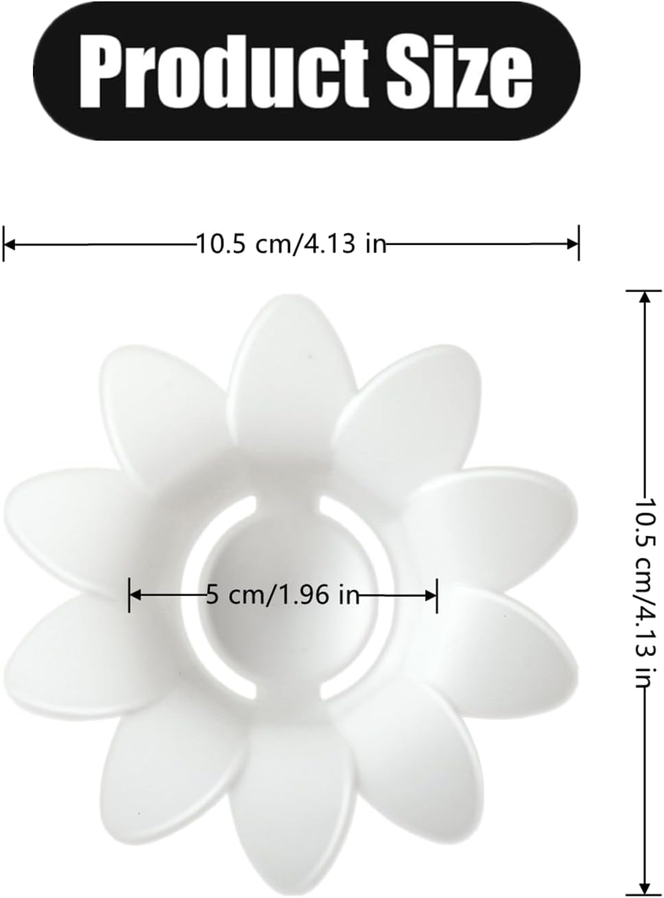 2 Pcs Egg Yolk Separator Exquisite Flower-Shaped Egg Separator Tools