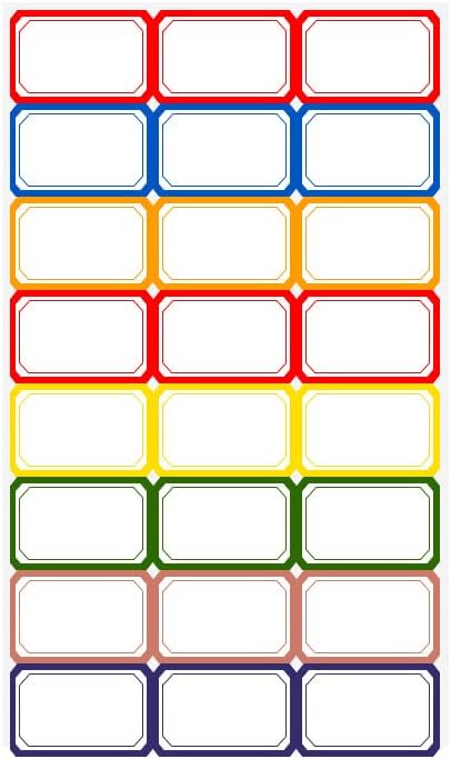 100-Pack Removable Freezer Labels, Waterproof Food Storage Stickers for Date & Contents Marking - Colors B