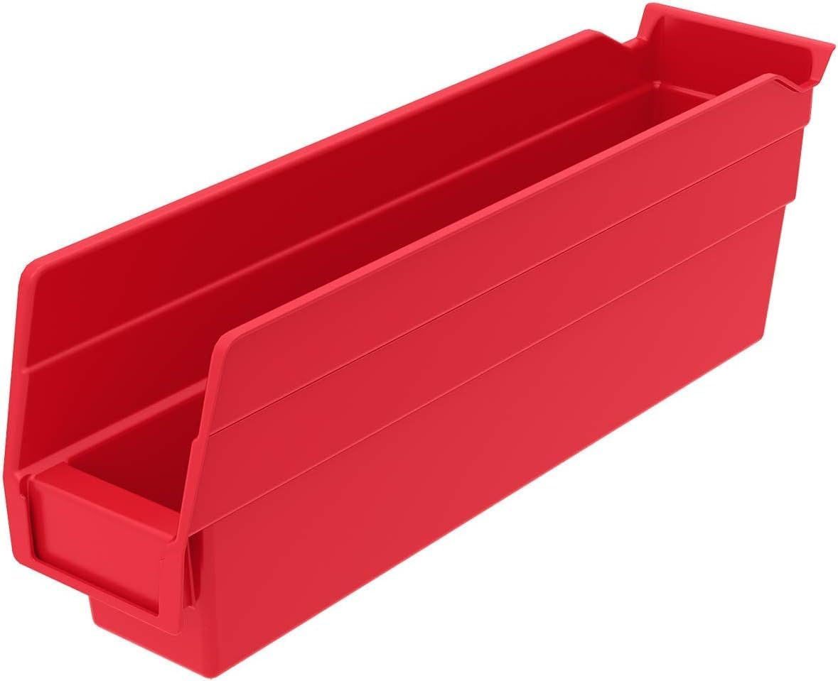 Shelf Bin [Set of 24] Color: Clear