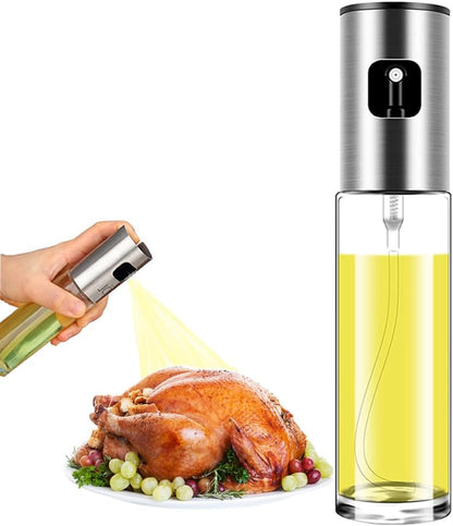 Oil Sprayer for Cooking Olive Oil Sprayer Mister for Air Fryer Vegetable Vinegar Oil Portable Mini Kitchen Gadgets for Baking,Salad,Grilling,BBQ,Roasting