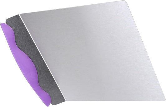 Fydun Cake Pizza Transfer, 430 Stainless Steel Shovel Safe Tray Pastry Baking Servers Moving Tool Plate 9x13 Cake Lifter Lifter