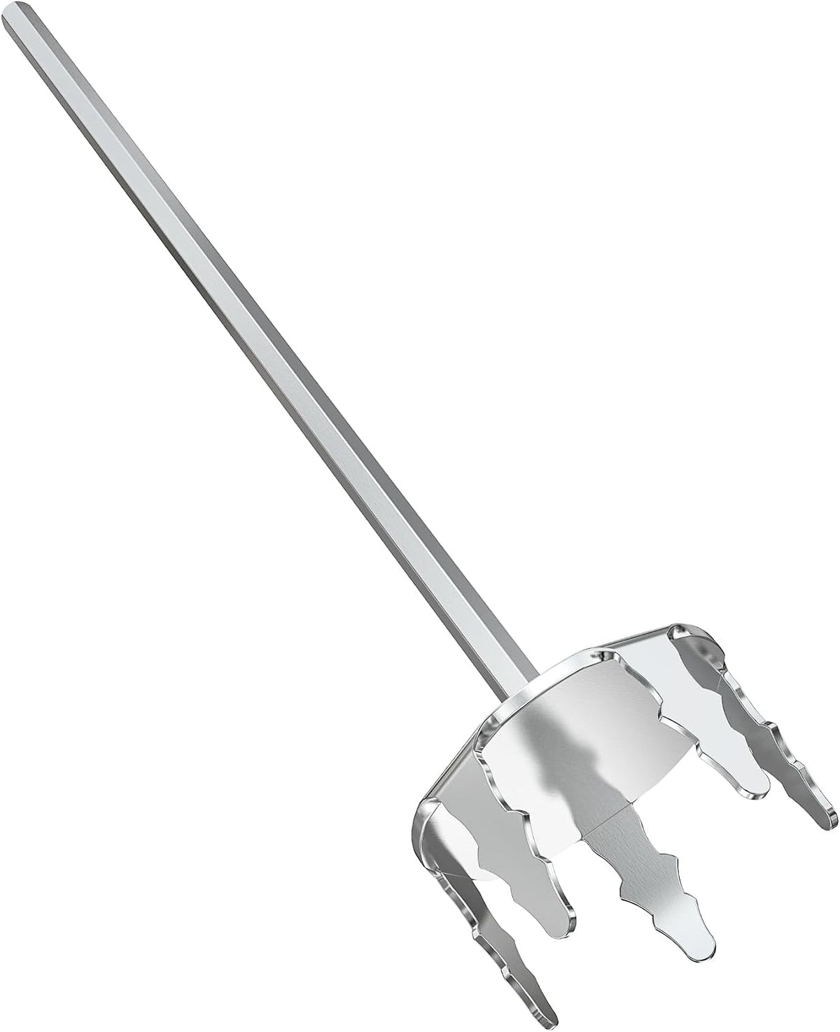 Onlyfire 4 Inch Stainless Steel Pork Puller, Upgraded Ultra-Sharp