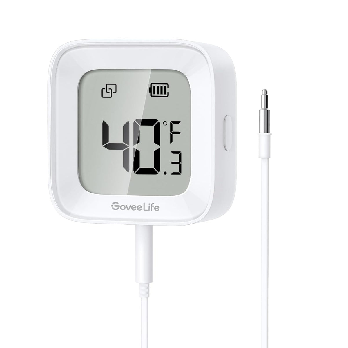 GoveeLife Bluetooth Refrigerator Thermometer with LCD Disaplay