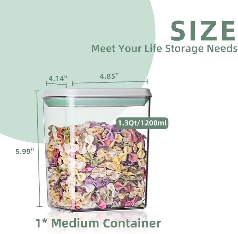 2 Pack 88oz/11 Cups Large Glass Storage Containers with Lids, High Borosilicate BPA Free Airtight Leakproof Meal Prep Containers for Microwave, Freezer & Dishwasher, Kitchen, Gym & Picnic,Baking