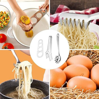 Silvery Spaghetti Measurer, Stainless Steel Spaghetti Measurer Measuring Tool Pasta Portion Control Gadgets Portion Cooking Tool for Pasta and Noodles Creative, Cook's Tool and Gadget Sets