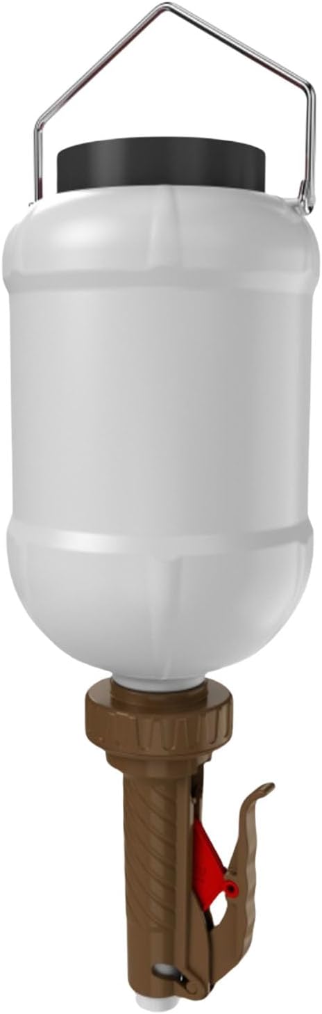 3L Hanging Condiment Dispenser Refillable Sauce Squeeze Bottle Dressing Container for Kitchen Outdoor BBQ Camping
