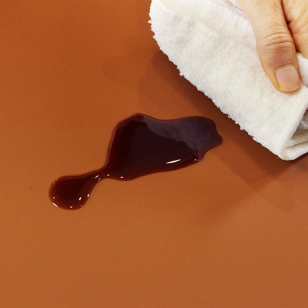 Webake Extra Large Silicone Mat For Countertop, Multipurpose Nonstick Heat Resistant Mat 23.6" x 15.7" for Baking, Rolling Dough, Fondant, Resin Expoxy, Craft, Jewerly (Red)
