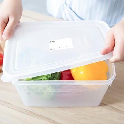 200pcs for Kitchen Leaves No Residue Removable Food Date Labels Food Storage Stickers Freezer Labels Food Storage Labels