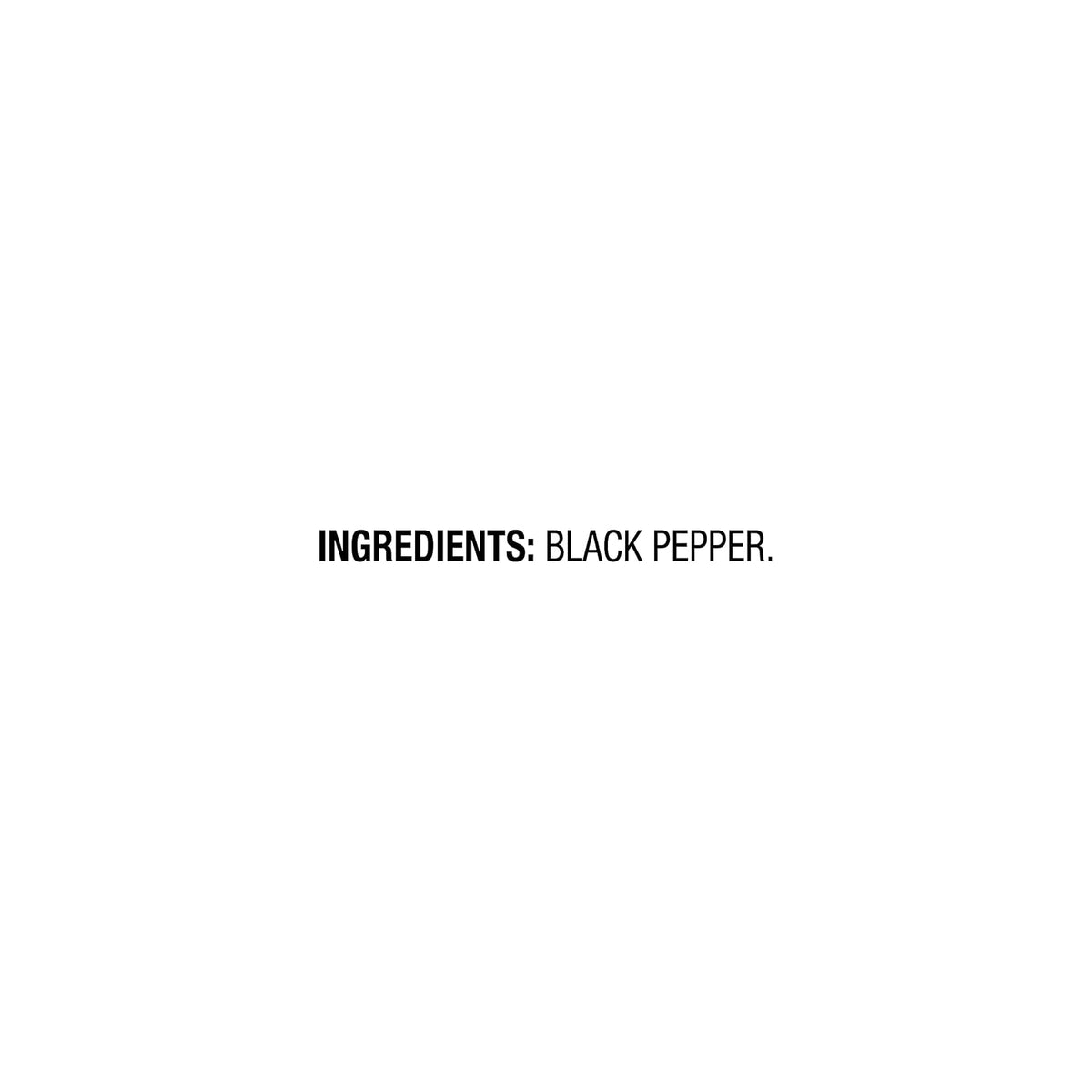 Amazon Fresh, Black Pepper Grinder, 2.2 Oz