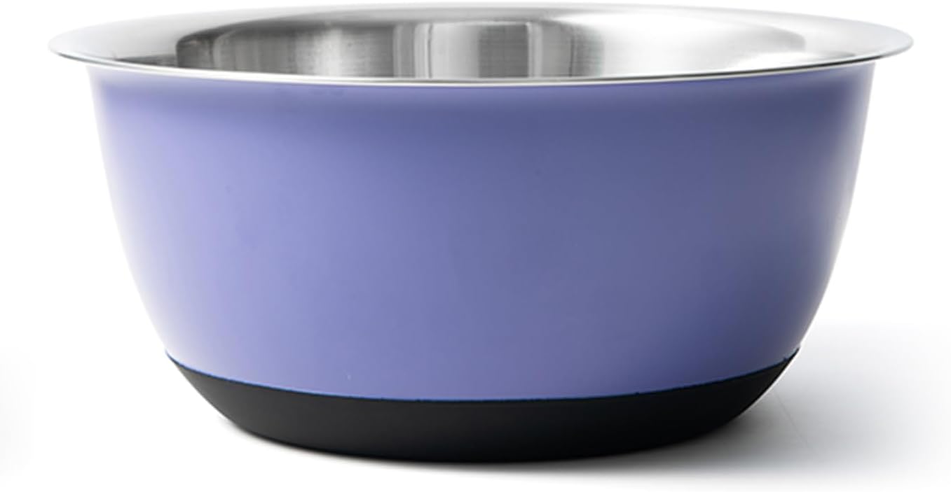 Fox Run Stainless Steel Small Mixing Bowl, 7.25 x 7.25 x 3.75 inches, Metallic