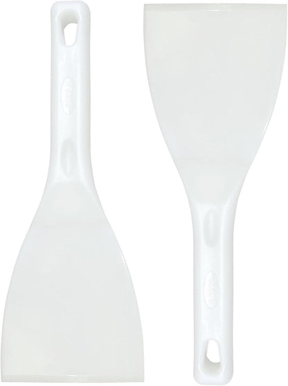 LRui Kitchen Professional Pizza Dough Scraper dough spatula,plastic flexible strip handle dough scraper.