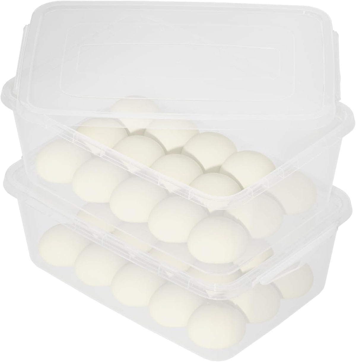Vababa 2-Pack 16 L Pizza Dough Proofing Box with Lid, Dough Rising Box