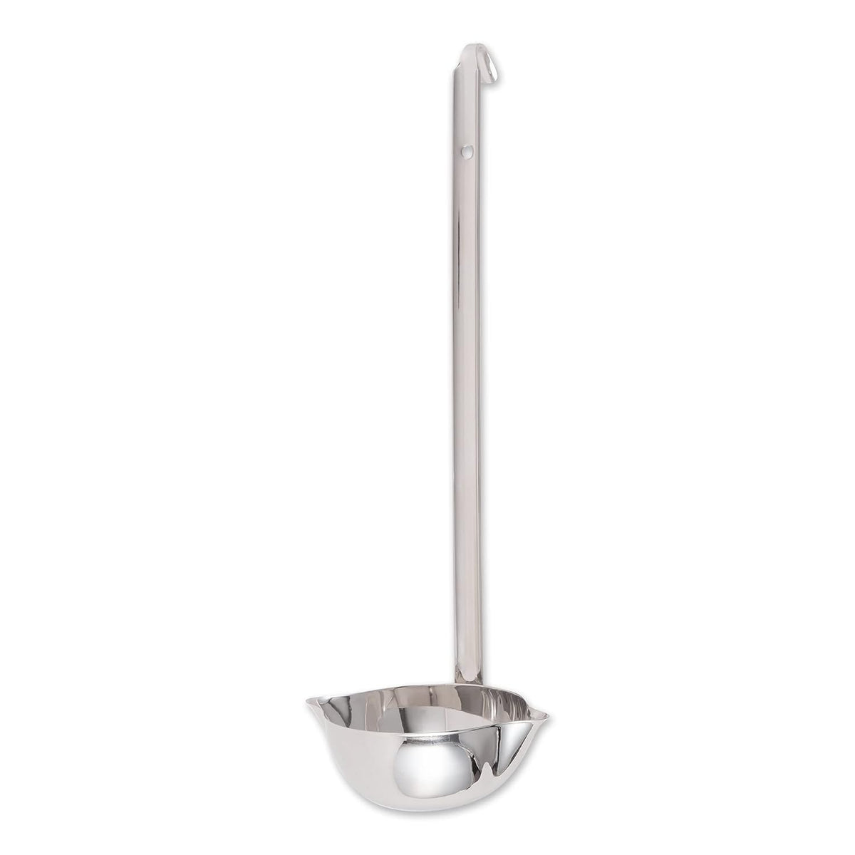 RSVP International Endurance Canning Collection Non-Reactive 18/8 Stainless Steel, Dishwasher Safe, Funnel, Wide Mouth, 2-3/4"