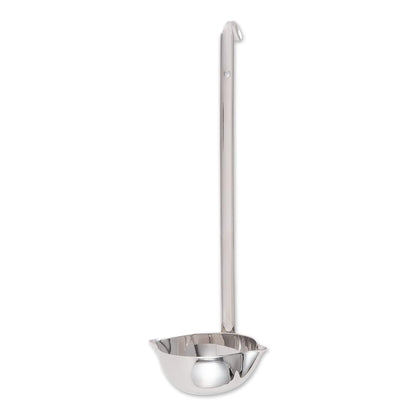 RSVP International Endurance Canning Collection Non-Reactive 18/8 Stainless Steel, Dishwasher Safe, Funnel, Wide Mouth, 2-3/4"