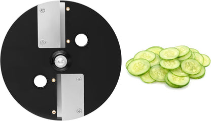 MOGAN 5-In-1 Electric Vegetable Cutter, Commercial Vegetable Dicer Slicer