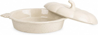10 Strawberry Street Pumpkin Patch Covered Pie Plate (Autumn Damsom)
