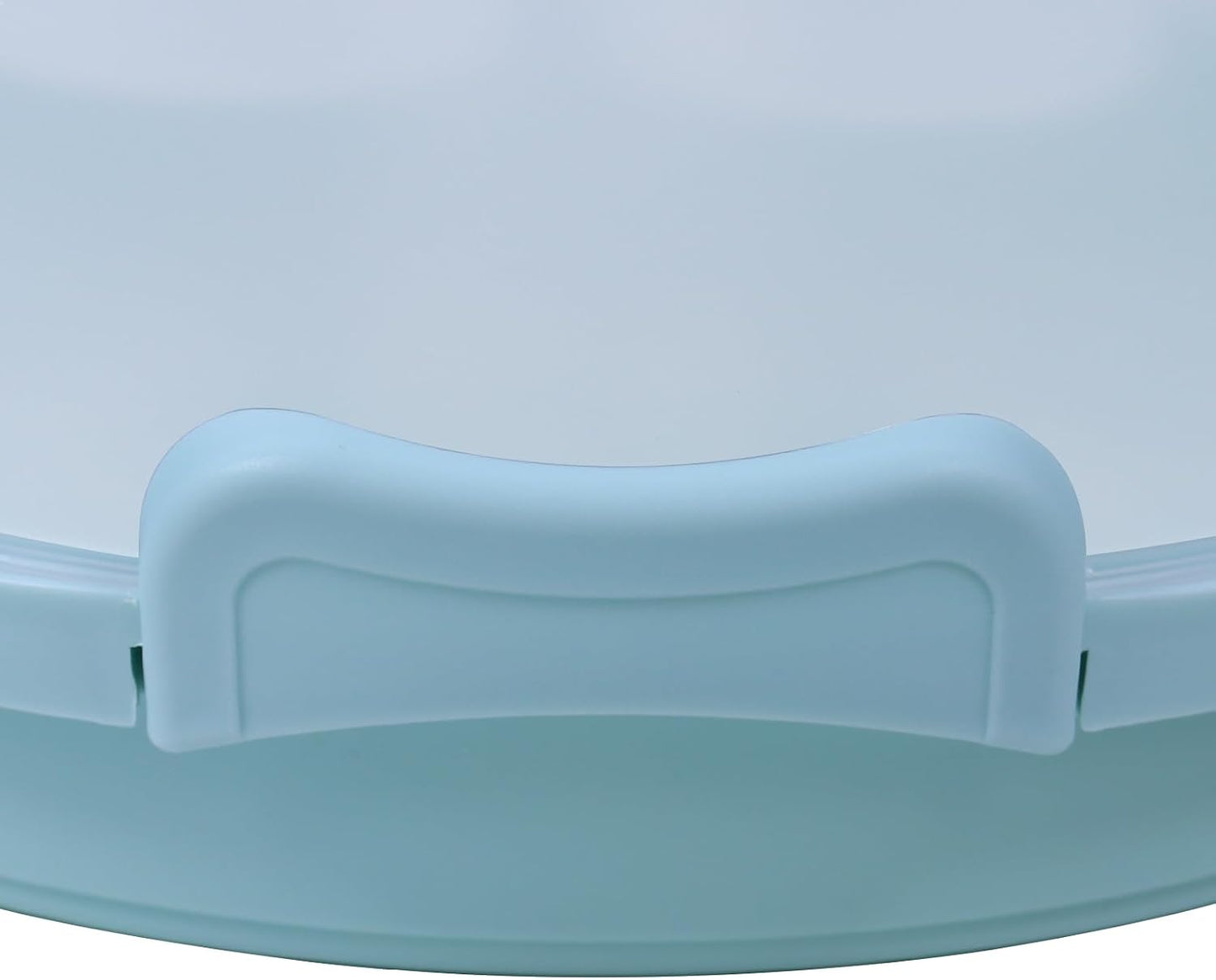 3-Tier Party Cupcake Carrier, Cupcake Holder with Lid and Handle for Transport Storage 24 Cupcakes (White)