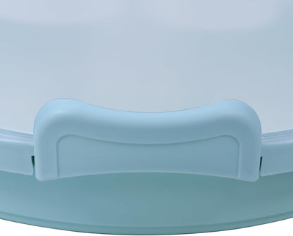 3-Tier Party Cupcake Carrier, Cupcake Holder with Lid and Handle for Transport Storage 24 Cupcakes (White)