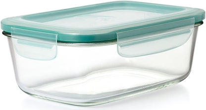 OXO Good Grips 3.5 Cup Smart Seal Airtight Glass Rectangle Food Storage Container